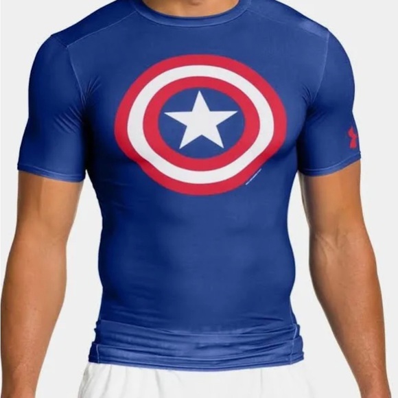 Captain America compression shirt - Picture 3 of 5